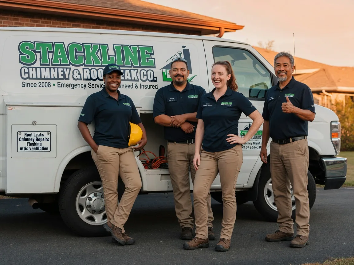 Chimney flashing repair company in Woodsboro, MD